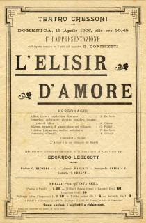 Lirica sotto le stelle. L'ELISIR D'AMORE di G. Donizetti