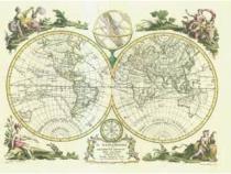 disegno della carta del mondo