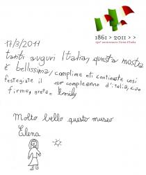 altri commenti di bambini del libro delle firme
