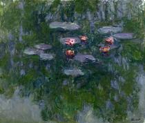 Musée Marmottan Monet, Paris | Claude Monet, Ninfee, 1916-1919 circa. Olio su tela, 130x152 cm. Parigi, Musée Marmottan Monet, lascito Michel Monet, 1966. Inv. 5098