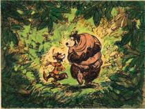 Robin Hood,1973  Disney Studio Artist  Concept art  Guazzo, pennarello e inchiostro su carta