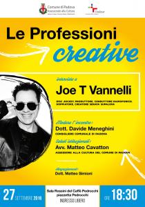 Le professioni creative. Intervista a Joe T Vannelli