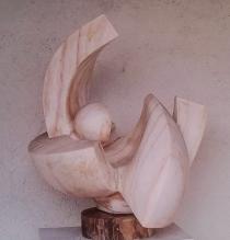 Un'opera dello scultore Danilo Andreose