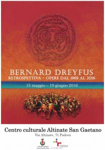 BERNARD DREYFUS. Retrospettiva - Opere dal 1969 al 2016 