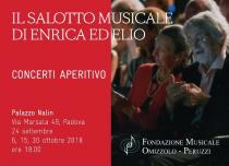 Il salotto musicale di Enrica ed Elio. Concerti-Aperitivo a cura della Fondazione Omizzolo Peruzzi