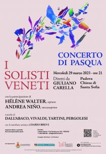 Concerto di Pasqua 2023. I Solisti Veneti, Hélène Walter e Andrea Niño