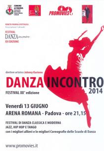 Festival DanzaIncontro 2014-XX Edizione-locandina