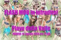 Festa di Ferragosto in Prato della Valle 2014-Company Contatto-Flash Mob in infradito
