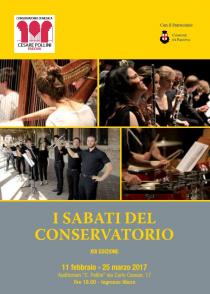 I Sabati del Conservatorio 2017. XIX edizione