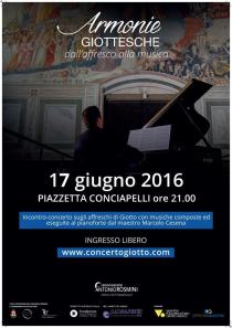 Armonie Giottesche: dall’affresco alla musica. Incontro-concerto sugli affreschi di Giotto