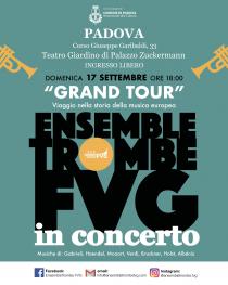 EnsembleTrombe FVG in concerto. Grand Tour. Viaggio nella storia della musica europea