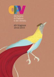 49° Stagione 2014/2015-OPV - Orchestra di Padova e del Veneto