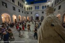 Padova Tango Festival: numerose coppie ballano il tango nel cortile di Palazzo Moroni
