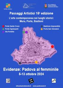 Passaggi artistici 15 "Evidenze: Padova al femminile"