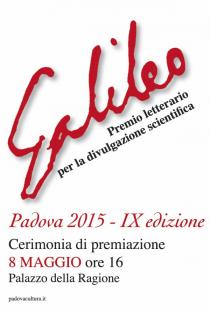 Premio Letterario Galileo 2015-avviso cerimonia finale
