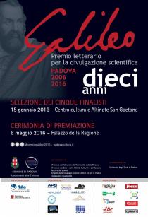 Premio Letterario Galileo 2016-Locandina