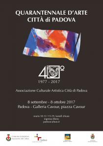 Quarantennale d'Arte 1977-2017. Galleria Città di Padova