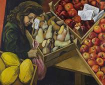 Renato Guttuso, Donna e banco di frutta