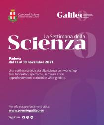 La Settimana della scienza 2023. Il festival e la cerimonia finale Premio Letterario Galileo 2023
