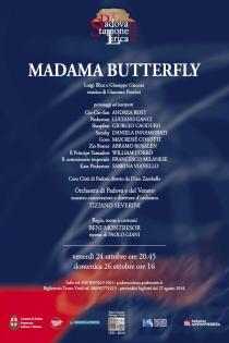 Stagione Lirica 2014-MADAMA BUTTERFLY di Giacomo Puccini-locandina