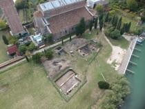  Torcello, indagini archeologiche riprese da drone (Università Ca’ Foscari – Venezia)