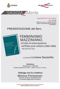 Femminismo Mazziniano. Un’idea di emancipazione nell’Italia post-unitaria (1868-1888)