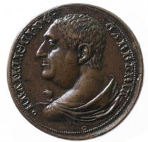 medaglia col ritratto di Francesco II da Carrara