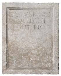 Stele funeraria di Quinto Camerio Culleone, I secolo d.C. (Padova, Musei Civici, Museo Archeologico inv. 256)