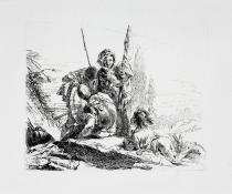 uno dei Capricci di Tiepolo