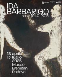 Locandina della mostra Ida Barbarigo al Museo Eremitani di Padova dal 18 aprile 2025