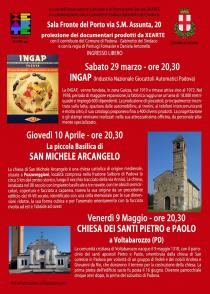 Locandina della proiezione dei documentari di Xearte