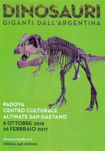 DINOSAURI. Giganti dall'Argentina. Eventi collaterali alla mostra