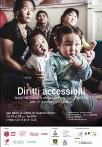 DIRITTI ACCESSIBILI. Mostra itinerante di immagini e video dall’Italia e dal mondo DIRITTI ACCESSIBILI. Mostra itinerante di immagini e video dall’Italia e dal mondo