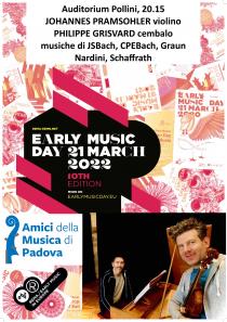 Giornata europea della musica antica 2022. Amici della Musica di Padova