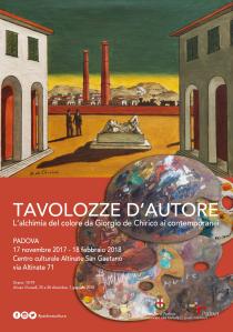 Tavolozze d'autore. L'alchimia del colore da De Chirico ai contemporanei