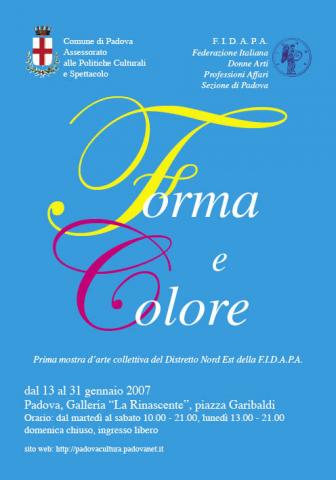 Forma e colore - Fidapa