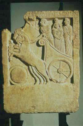 La stele funeraria di Ostiala Gallenia