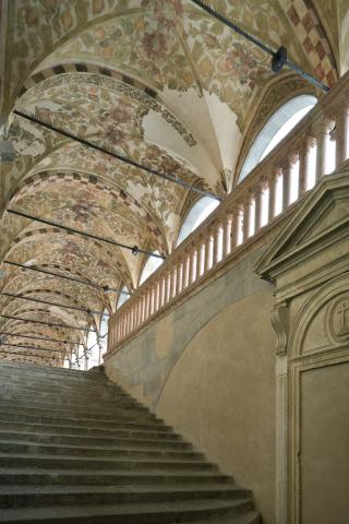 Apre la loggia di Palazzo della Ragione