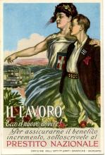 Cartolina del prestito nazionale Cartolina del prestito nazionale