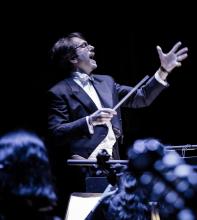 Il direttore d'orchestra Alessandro Fagioli
