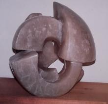 Un'opera dello scultore Danilo Andreose
