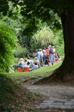 Una passeggiata-spettacolo al Parco Treves di Padova Una passeggiata-spettacolo al Parco Treves di Padova
