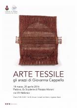 ARTE TESSILE. Gli arazzi di Giovanna Cappello