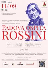 locandina di Padova ospita Rossini