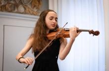 La violinista Chiara Volpato