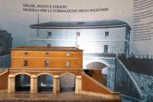 Una foto dell'allestimento della mostra Modelli. Il sapere in tre dimensioni