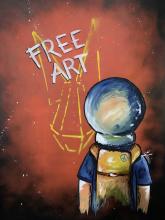 L'opera Free Art di Gloria Ballestrin