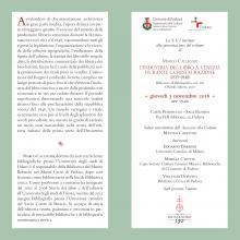 Invito - Marco Callegari. L'industria del libro a Venezia durante la Restaurazione Invito - Marco Callegari. L'industria del libro a Venezia durante la Restaurazione
