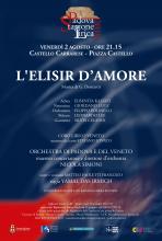 L'Elisir d'Amore di G. Donizetti. Stagione Lirica 2019