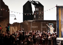 Una scena dell'Opera Pagliacci Una scena dell'Opera Pagliacci